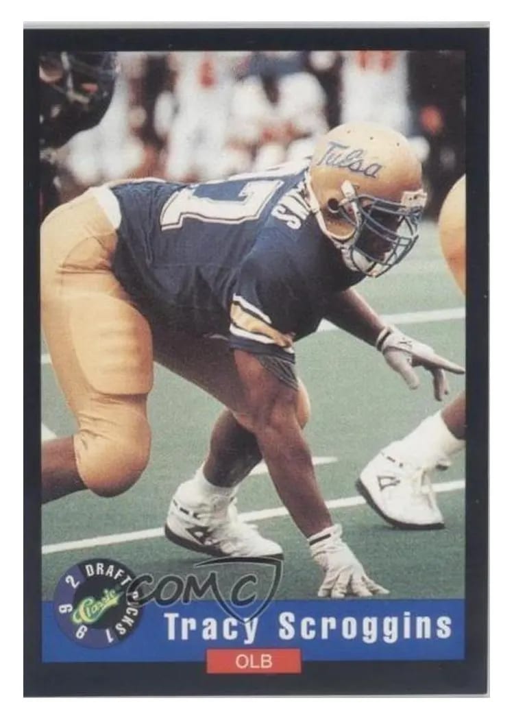 1992 Classic Draft Picks Tracy Scroggins #68 card