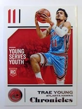 2018 Panini Chronicles Trae Young #94 card