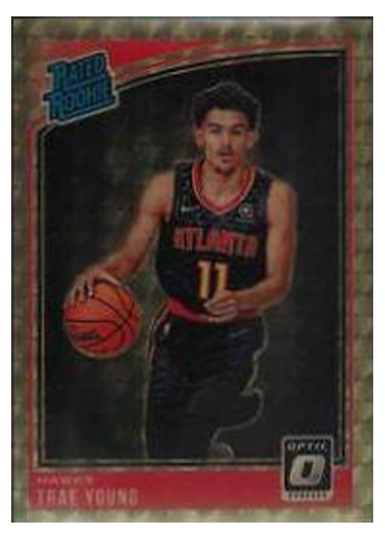 2018 Panini Donruss Optic Trae Young #198 card