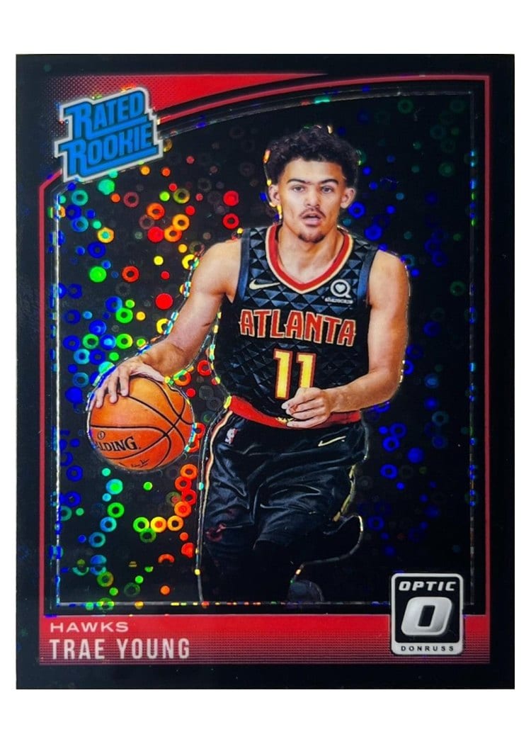 2018 Panini Donruss Optic Trae Young #198 card