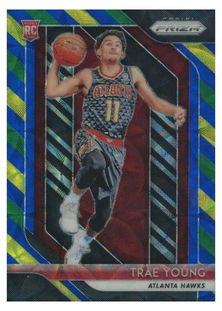 2018 Panini Prizm Trae Young #78 card