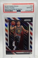 2018 Panini Prizm Trae Young #78 card