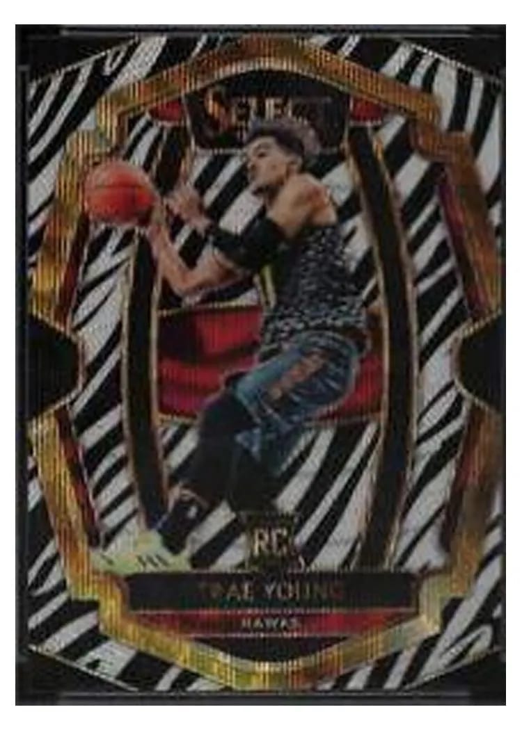 2018 Panini Select Trae Young #142 card