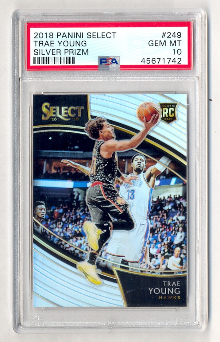 2018 Panini Select Trae Young #249 card