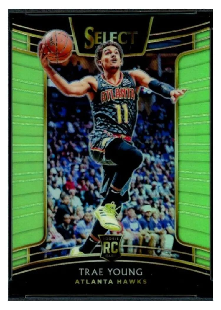 2018 Panini Select Trae Young #45 card