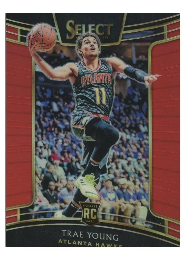 2018 Panini Select Trae Young #45 card