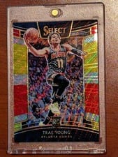 2018 Panini Select Trae Young #45 card