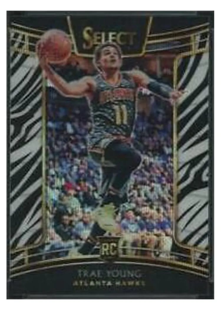 2018 Panini Select Trae Young #45 card