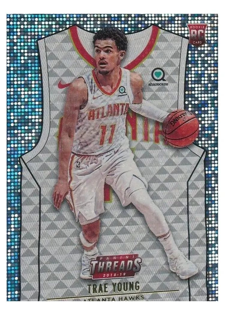 2018 Panini Threads Trae Young #103 card