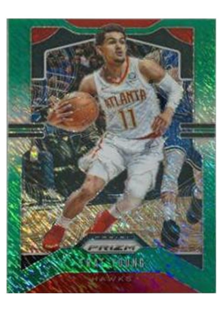 2019-20 Panini Prizm Base Set Trae Young #31 card