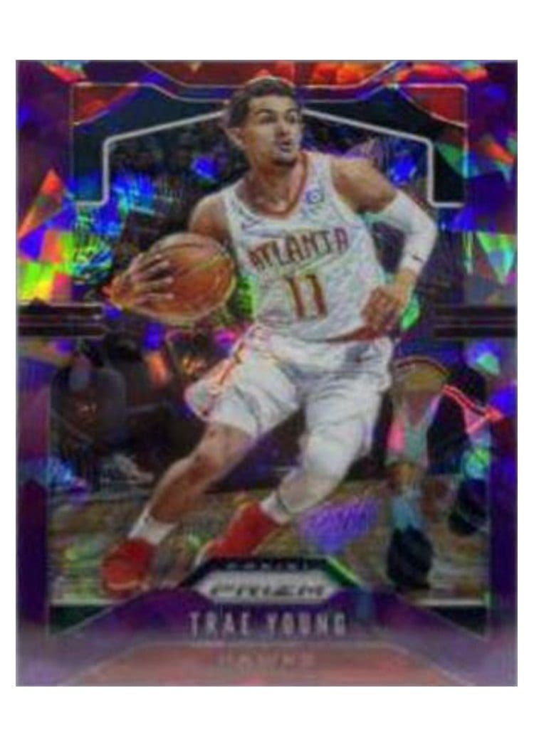2019-20 Panini Prizm Base Set Trae Young #31 card