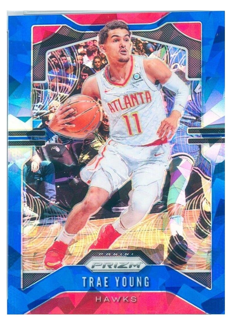 2019-20 Panini Prizm Base Set Trae Young #31 card