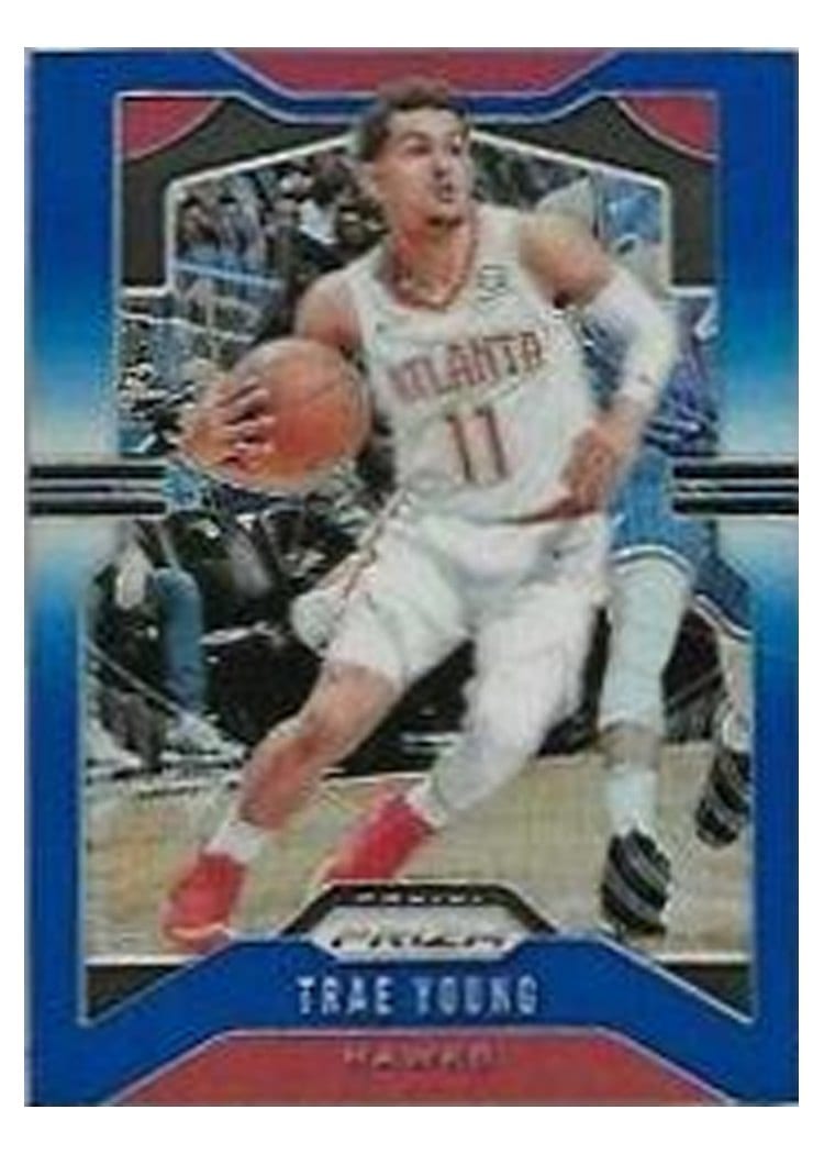 2019-20 Panini Prizm Base Set Trae Young #31 card