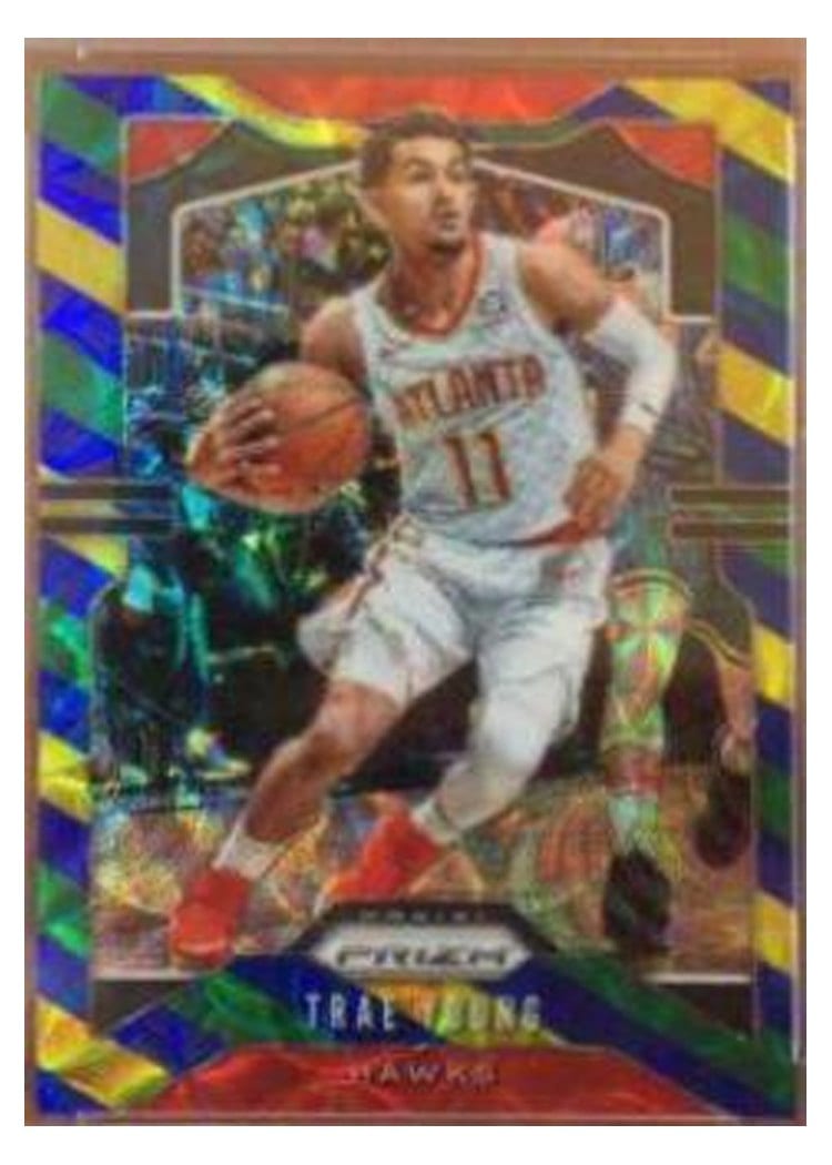 2019-20 Panini Prizm Base Set Trae Young #31 card