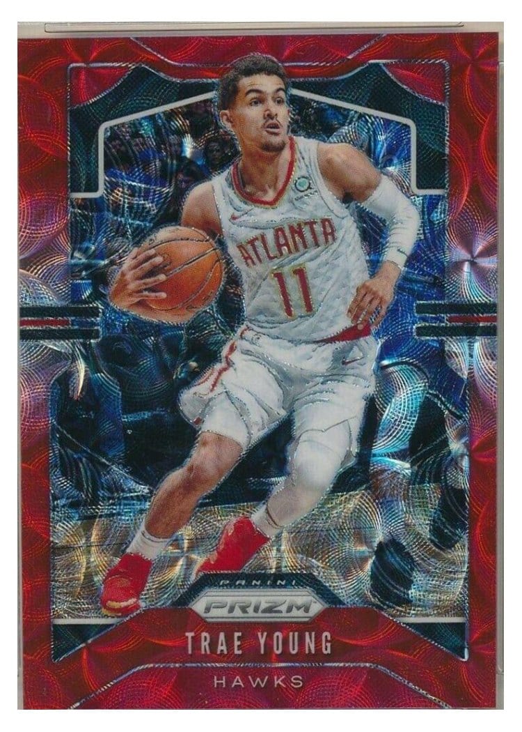 2019-20 Panini Prizm Base Set Trae Young #31 card