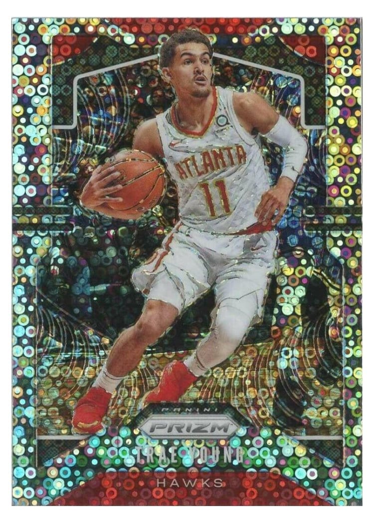 2019-20 Panini Prizm Base Set Trae Young #31 card