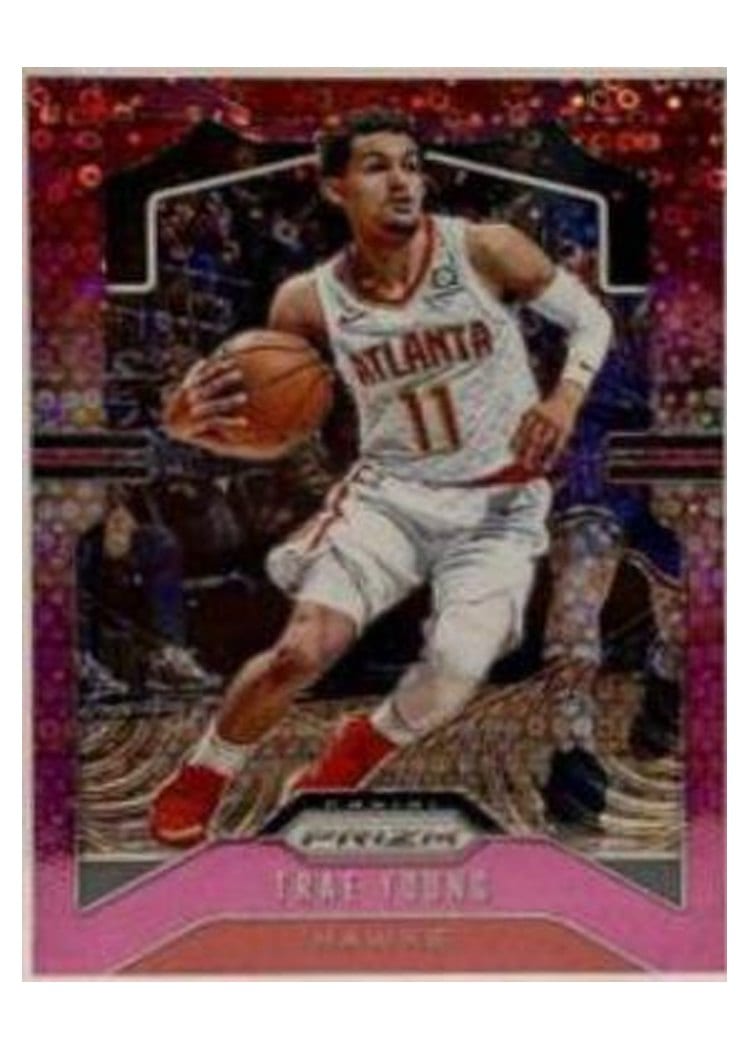 2019-20 Panini Prizm Base Set Trae Young #31 card