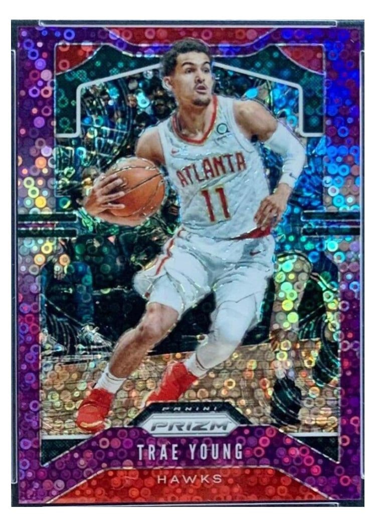 2019-20 Panini Prizm Base Set Trae Young #31 card