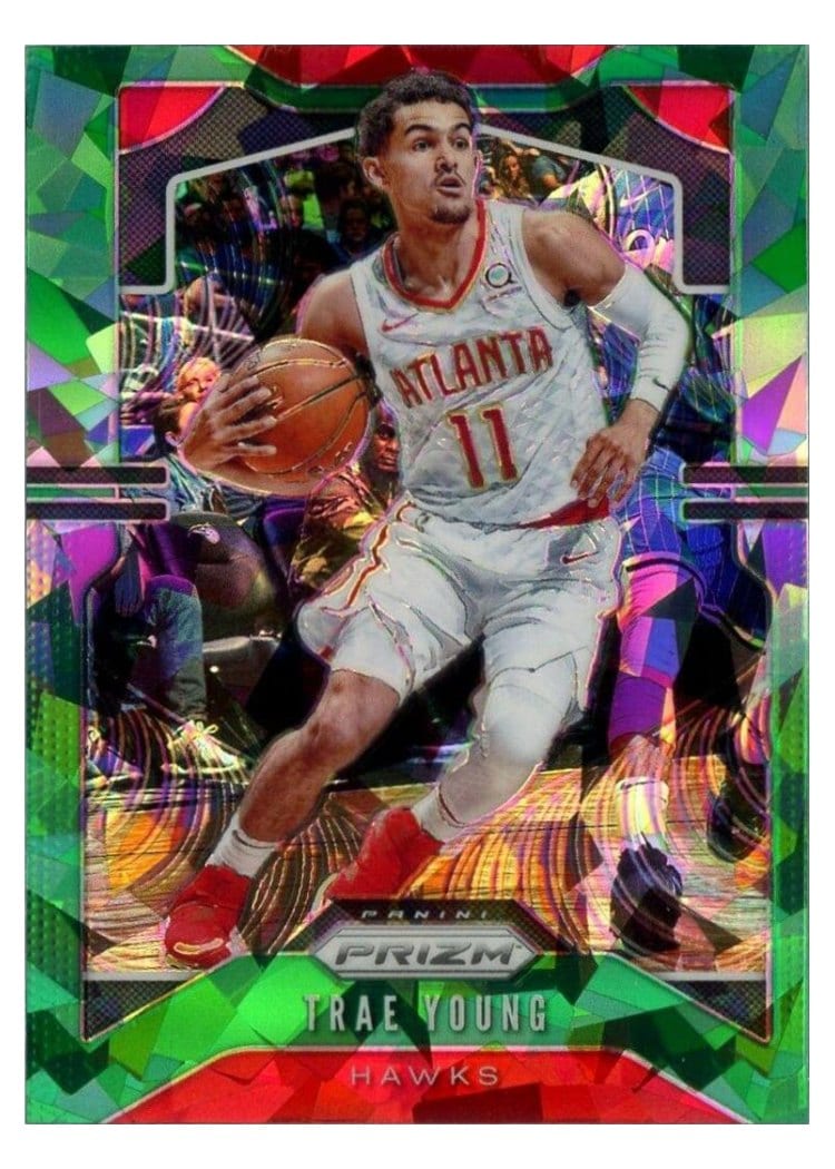 2019-20 Panini Prizm Base Set Trae Young #31 card