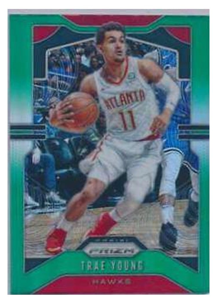 2019-20 Panini Prizm Base Set Trae Young #31 card