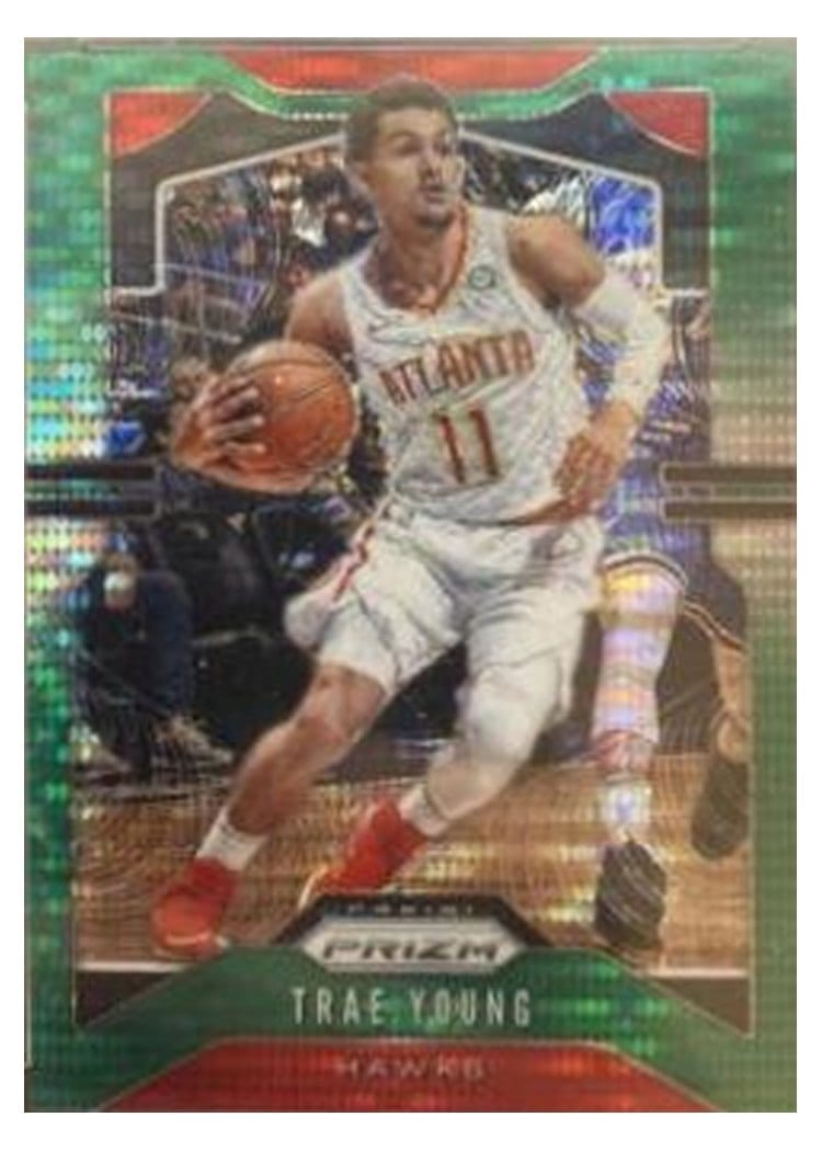 2019-20 Panini Prizm Base Set Trae Young #31 card