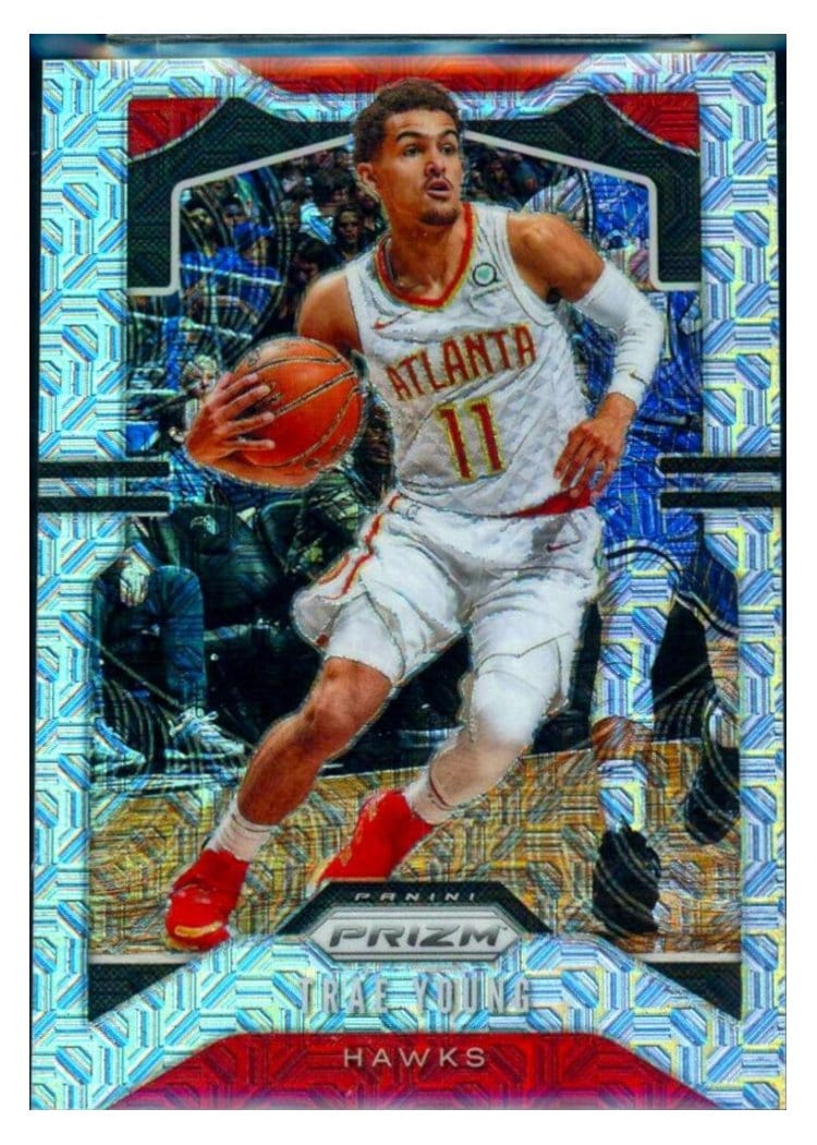 2019-20 Panini Prizm Base Set Trae Young #31 card