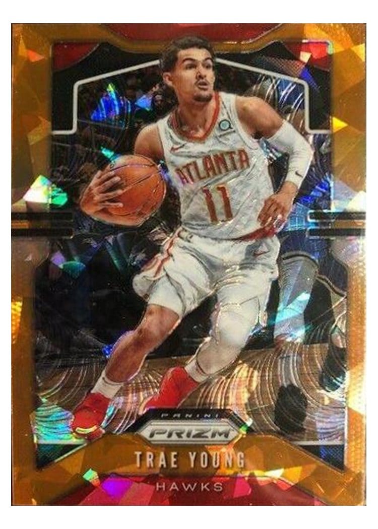 2019-20 Panini Prizm Base Set Trae Young #31 card