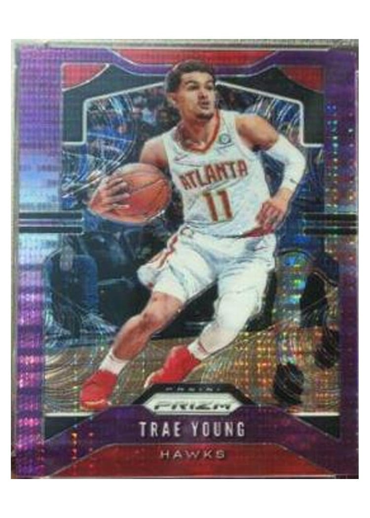 2019-20 Panini Prizm Base Set Trae Young #31 card