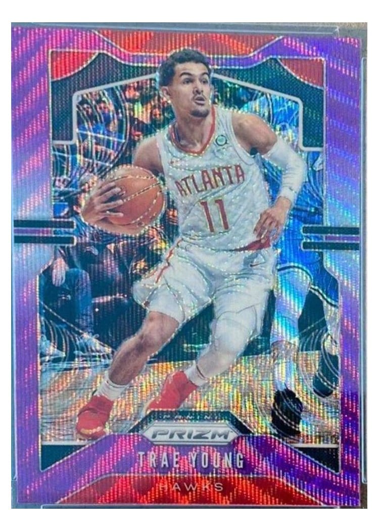 2019-20 Panini Prizm Base Set Trae Young #31 card
