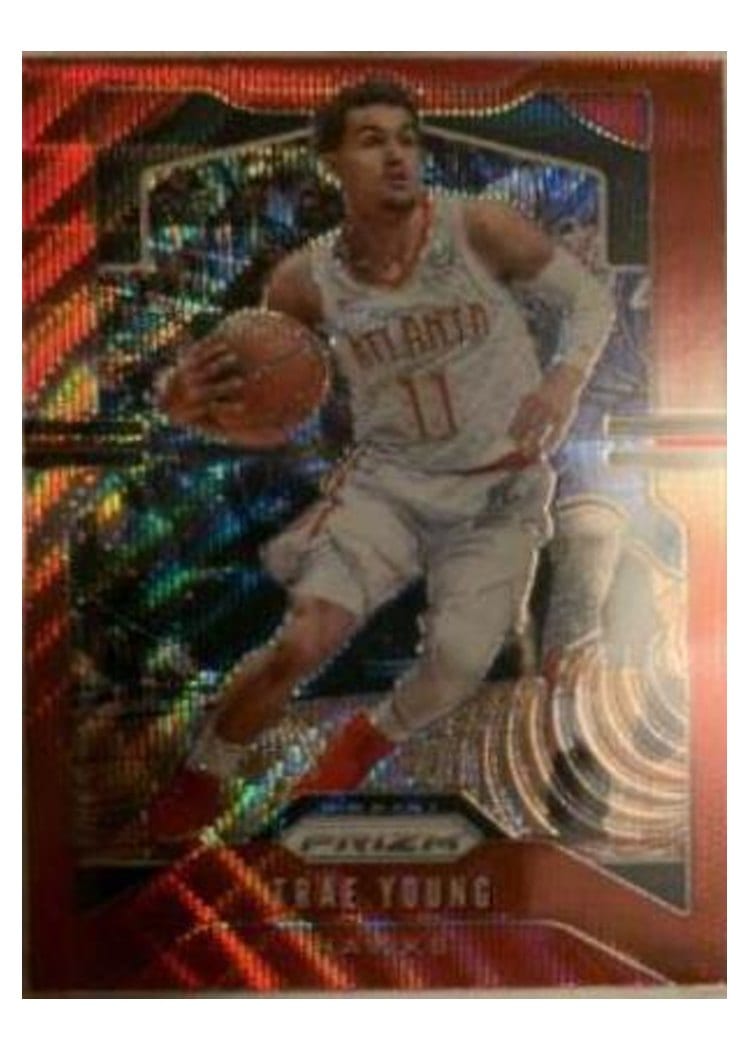 2019-20 Panini Prizm Base Set Trae Young #31 card