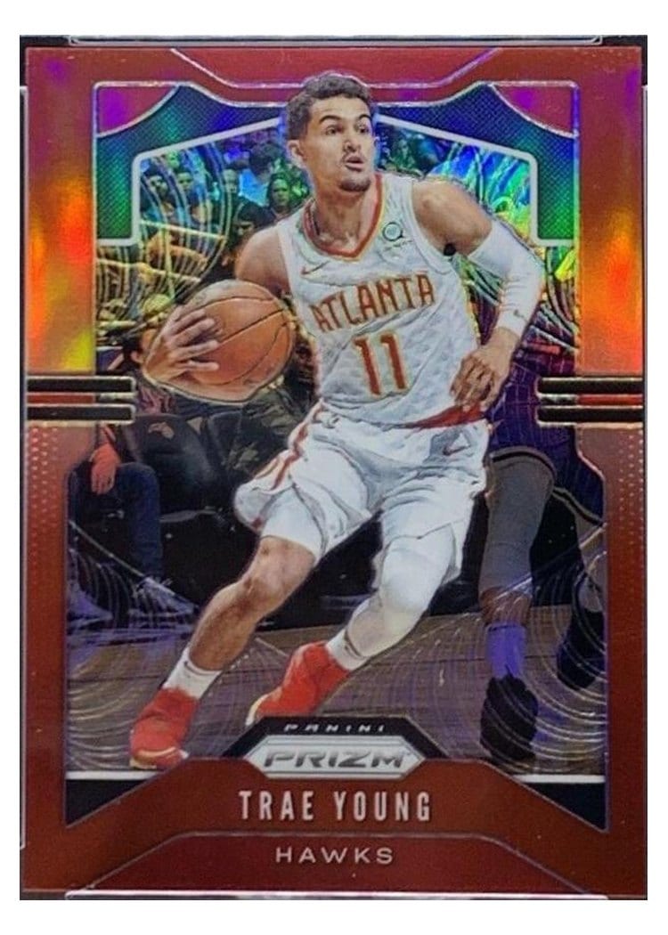 2019-20 Panini Prizm Base Set Trae Young #31 card
