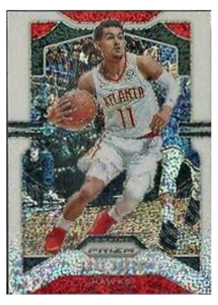 2019-20 Panini Prizm Base Set Trae Young #31 card