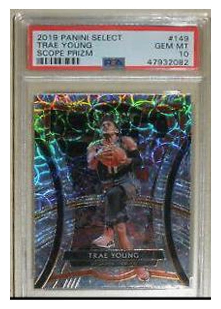 2019 Panini Select Trae Young #149 card