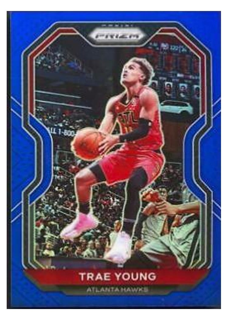 2020-21 Panini Prizm Base Set Trae Young #64 card