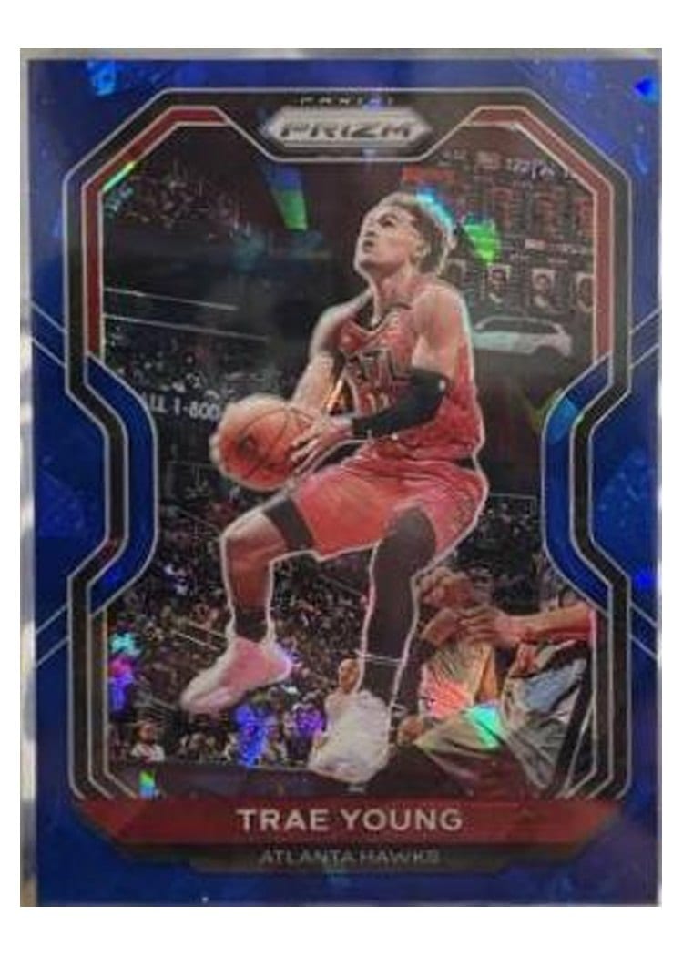 2020-21 Panini Prizm Base Set Trae Young #64 card