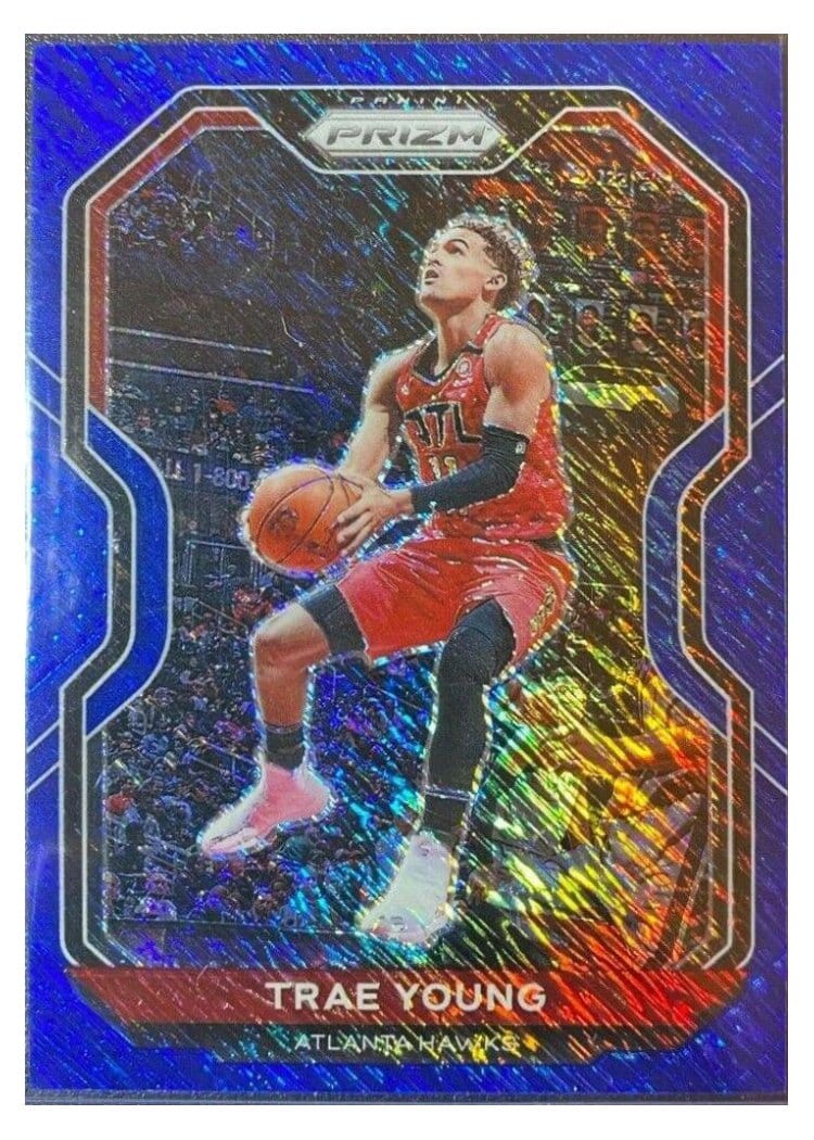 2020-21 Panini Prizm Base Set Trae Young #64 card