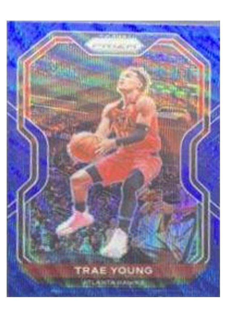 2020-21 Panini Prizm Base Set Trae Young #64 card