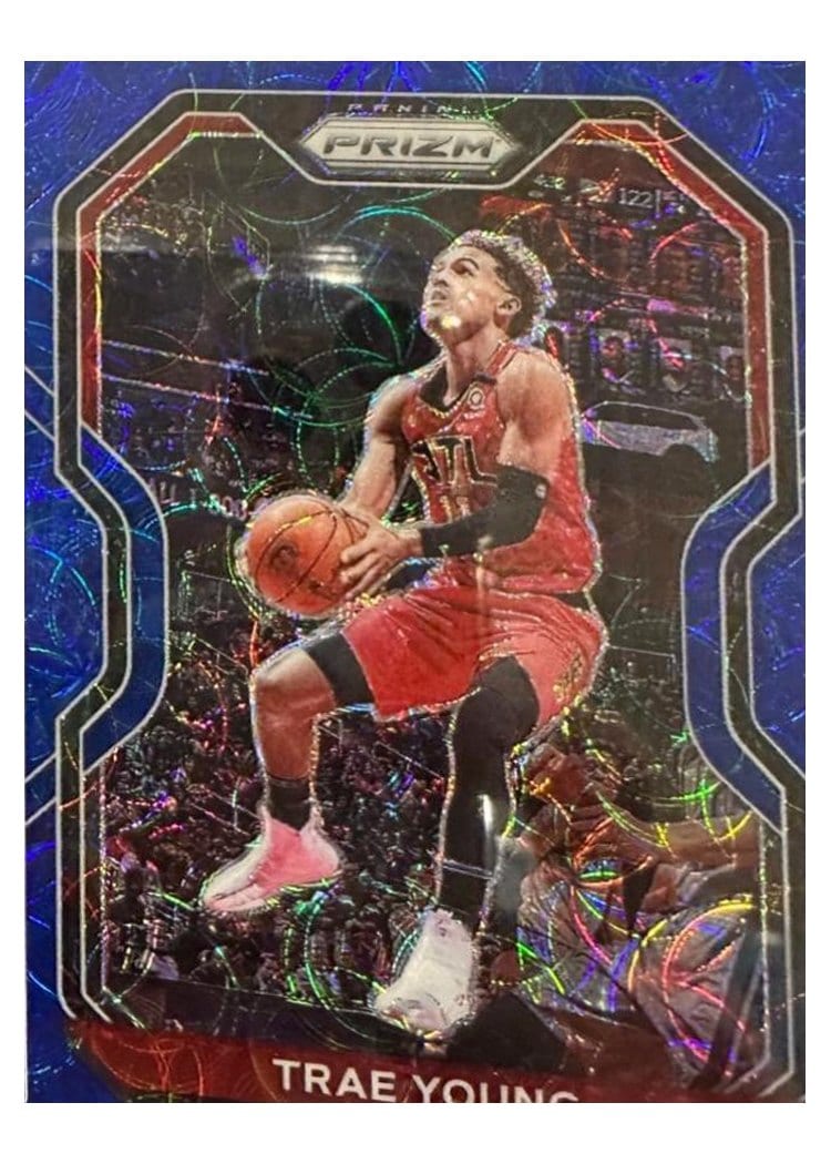 2020-21 Panini Prizm Base Set Trae Young #64 card
