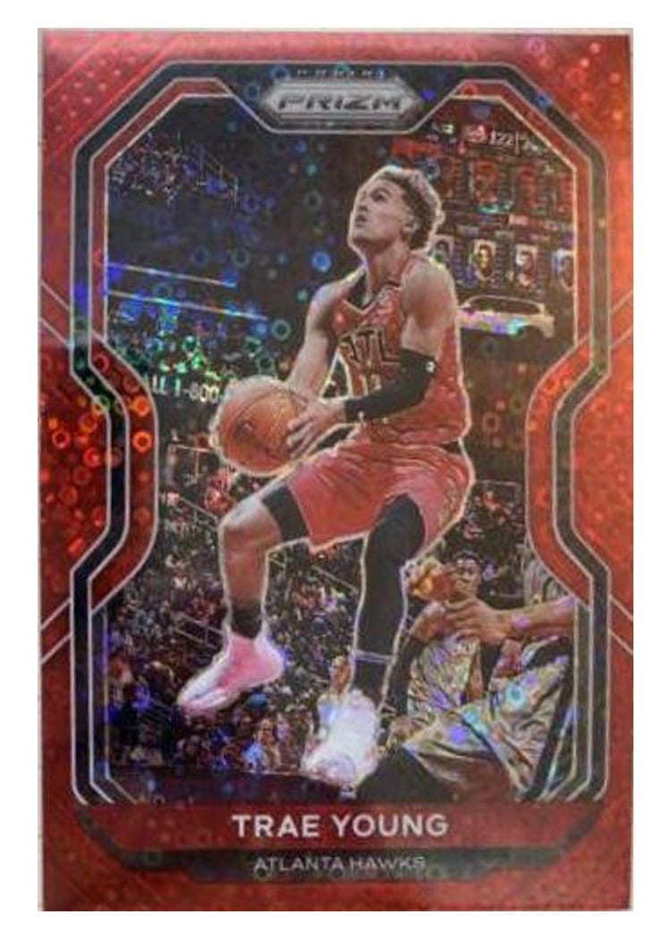 2020-21 Panini Prizm Base Set Trae Young #64 card