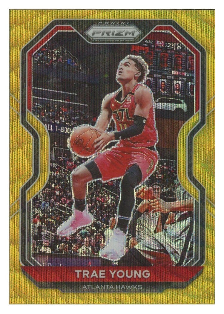 2020-21 Panini Prizm Base Set Trae Young #64 card