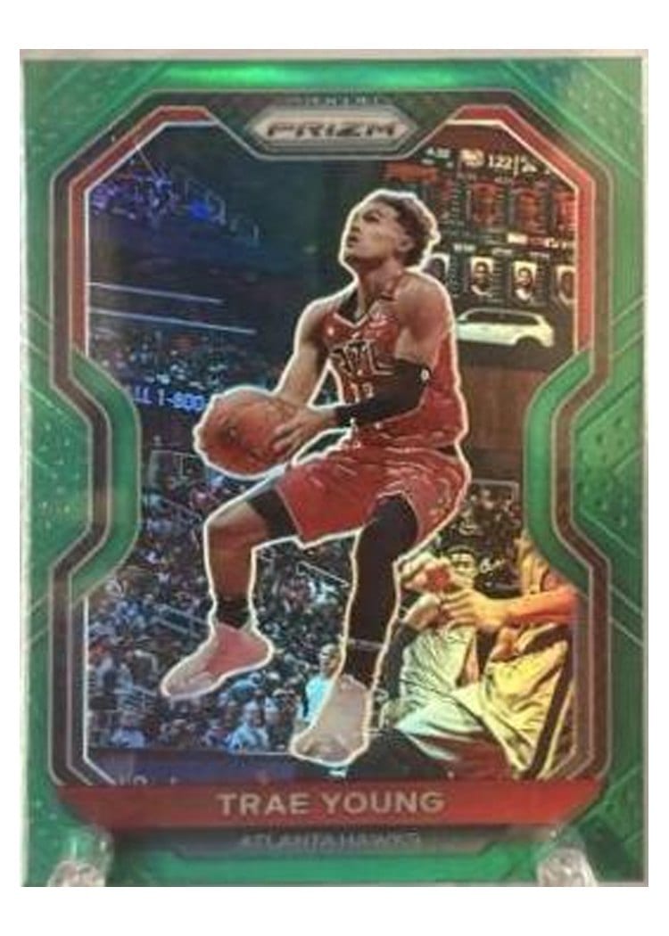 2020-21 Panini Prizm Base Set Trae Young #64 card