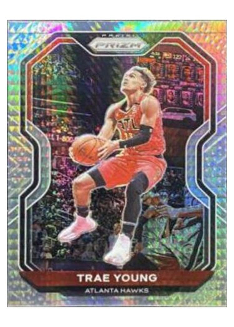 2020-21 Panini Prizm Base Set Trae Young #64 card