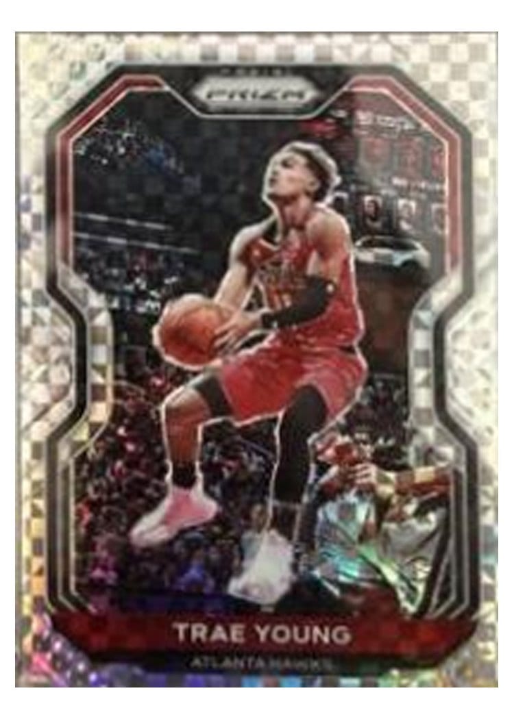 2020-21 Panini Prizm Base Set Trae Young #64 card