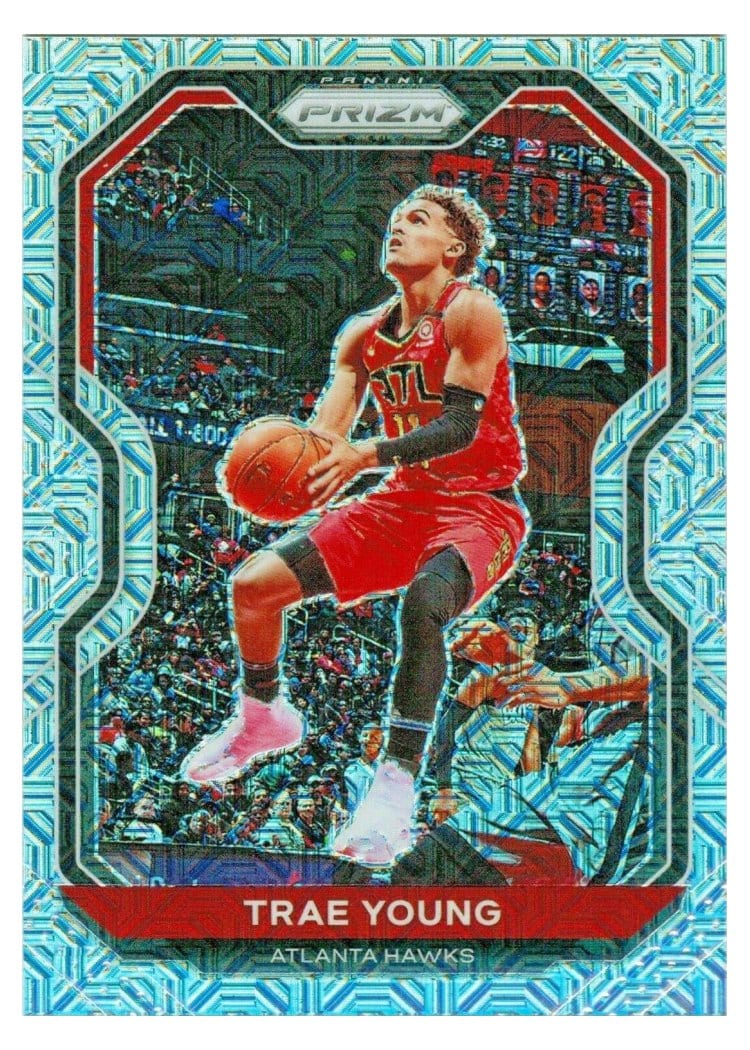 2020-21 Panini Prizm Base Set Trae Young #64 card