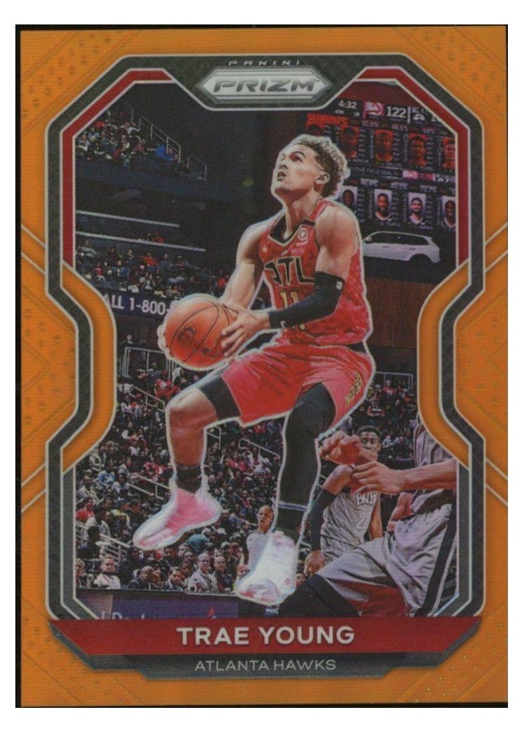 2020-21 Panini Prizm Base Set Trae Young #64 card