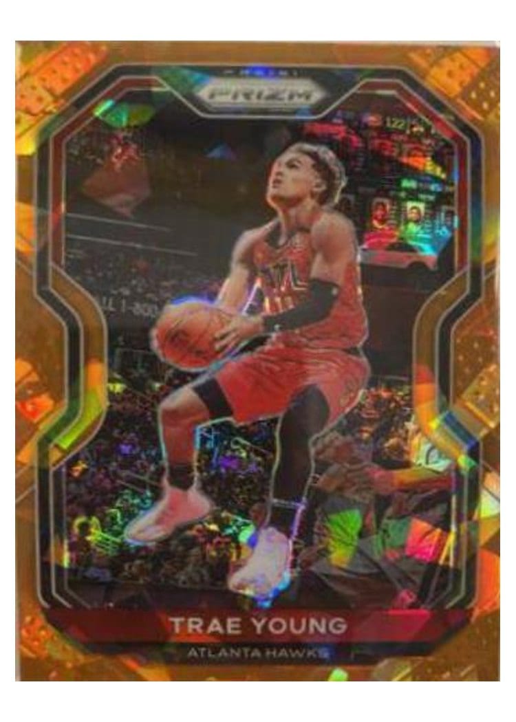 2020-21 Panini Prizm Base Set Trae Young #64 card