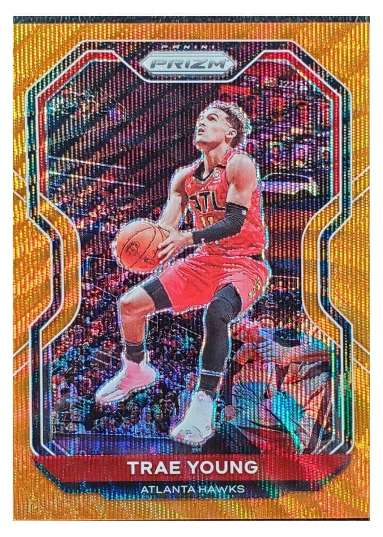 2020-21 Panini Prizm Base Set Trae Young #64 card