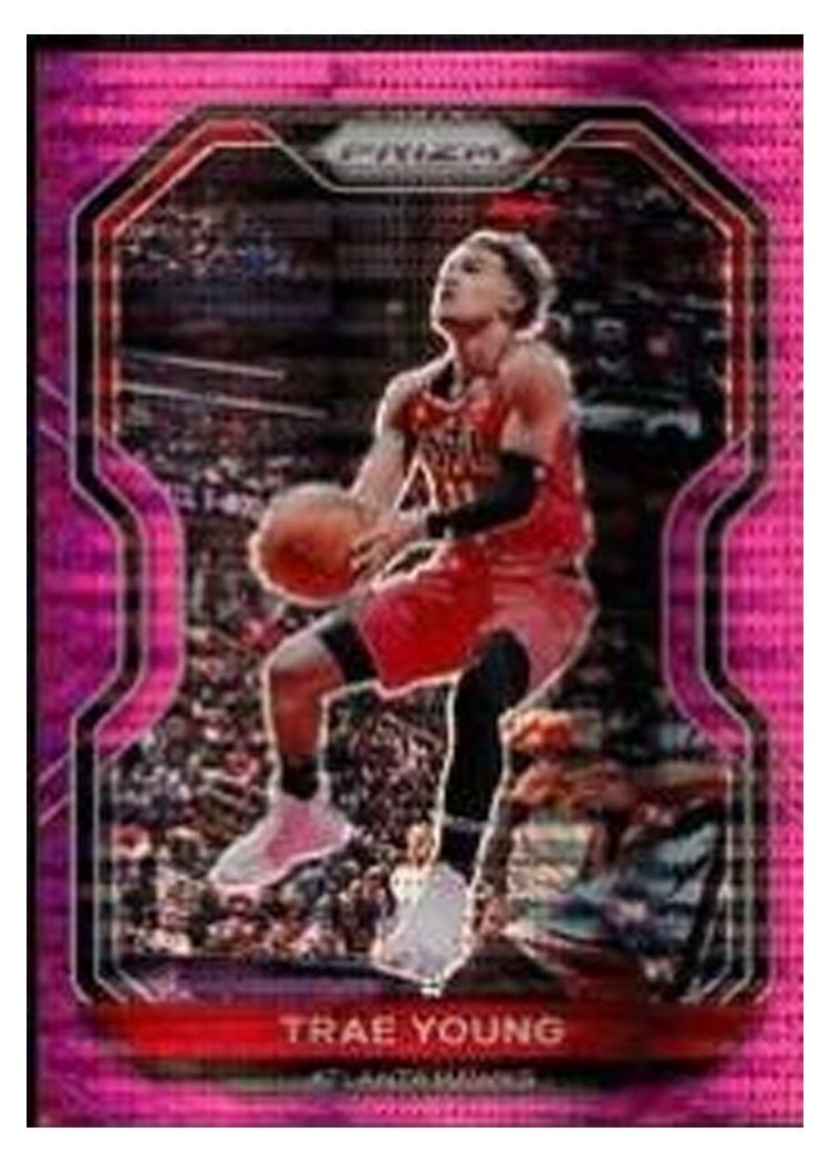 2020-21 Panini Prizm Base Set Trae Young #64 card