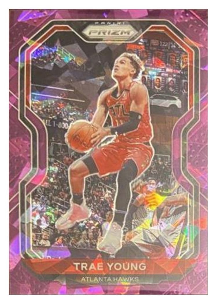 2020-21 Panini Prizm Base Set Trae Young #64 card