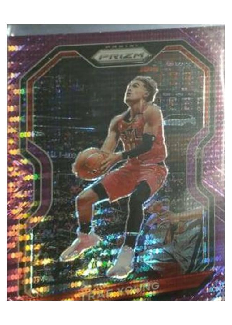 2020-21 Panini Prizm Base Set Trae Young #64 card